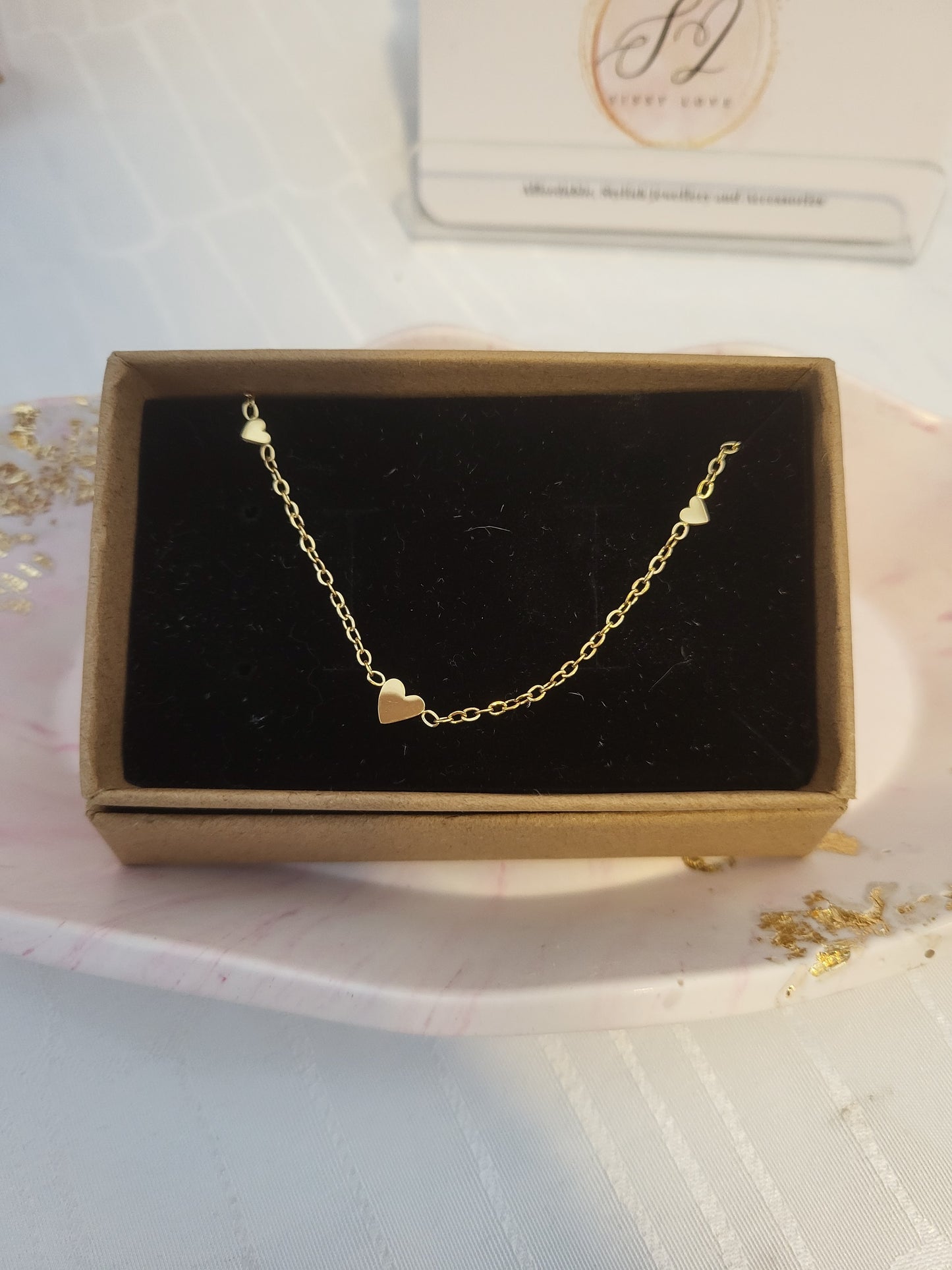 Dainty Heart Bracelet
