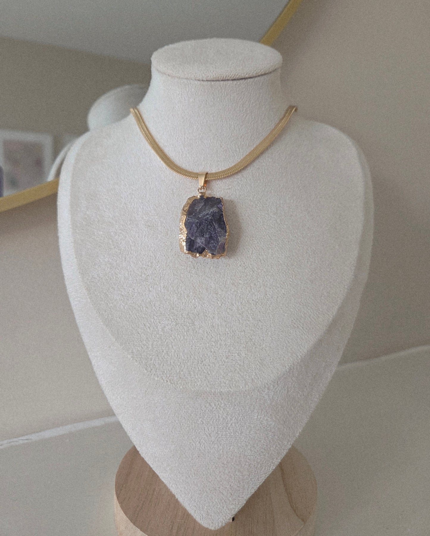 Amethyst Statement Necklace
