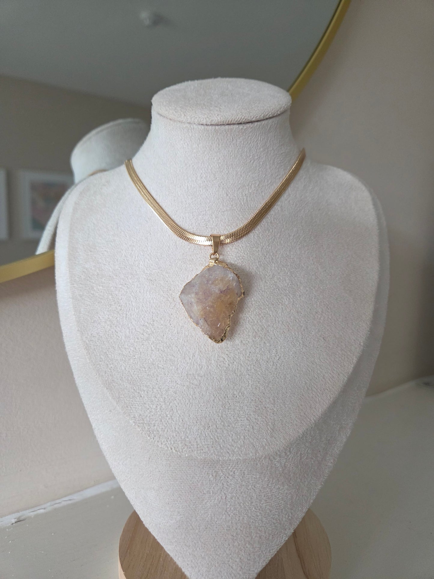 Statement Stone Necklace