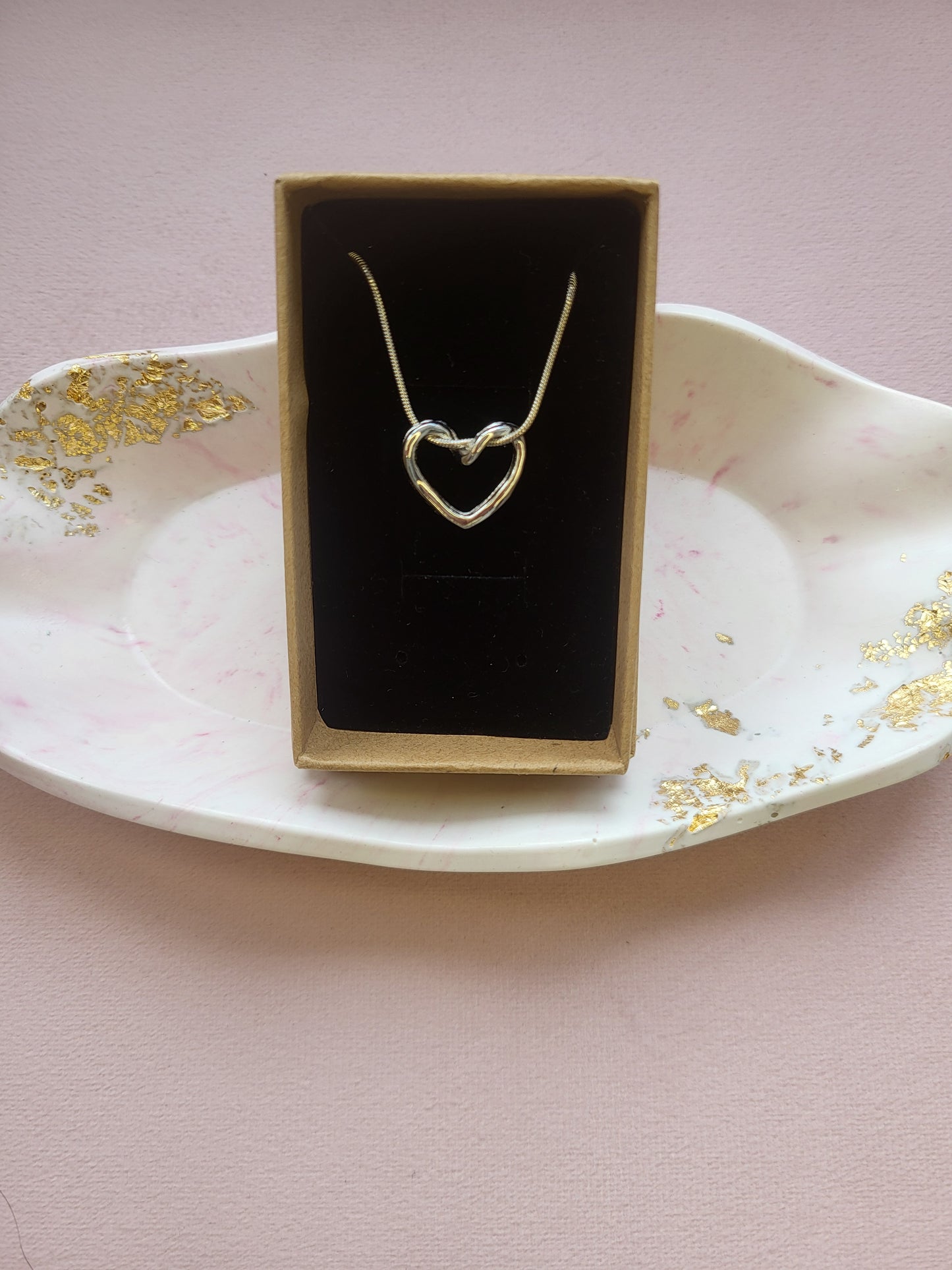 Hollow Heart Necklace